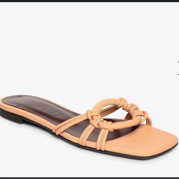 STAUD Shoes - STAUD Adeline Leather Sandals